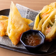 海老チーズ春巻き