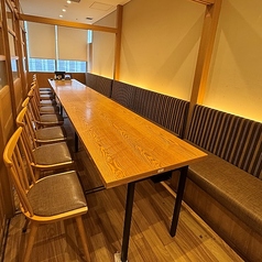 【15～18名様】周りを気にせずにお楽しみいただけるお席が充実