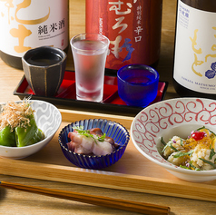 日本酒 みずとりのコース写真