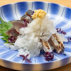 炙り〆鯖鬼おろし