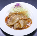 料理メニュー写真&nbsp;生姜焼き