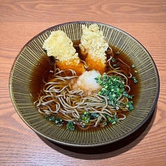 鶏むね天おろし かけそば