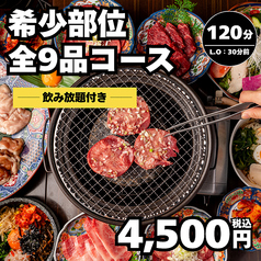ちからや 金山店のコース写真