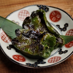 丸ごとピーマン焼き