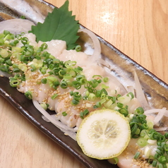 馬油刺しのごま油醤油