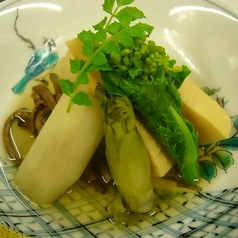 春の山菜 炊合せ