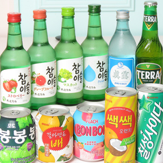 2H飲み放題プラン【プレミアムならチャミスルも♪スタンダードで生ビール！ライトはマッコリが飲める♪】の写真