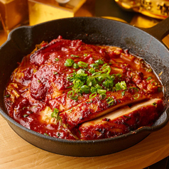 鶏の韓国風炒め