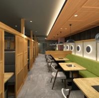 広々とした店内