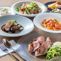 誕生日や記念日などのお祝い事のコースにおすすめ◎