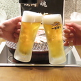 お肉にはやっぱりお酒が合う！ドリンクも豊富に取り揃えております！
