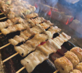 料理メニュー写真&nbsp;【鶏皮串まとめセット】当店人気1位をお得に注文！10本盛り ！
