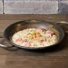 名物煮汁のチーズリゾット