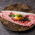 料理メニュー写真&nbsp;和牛ユッケ