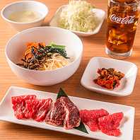 食道楽自慢のもみ込み焼肉ランチがお得◎