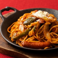 鉄板焼きナポリタン