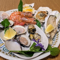 生牡蠣or焼き牡蠣 選べる海鮮食べ比べ　シーフードプラッター