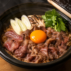 特選信州牛すき焼き土鍋ご飯