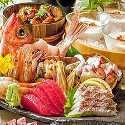 大切な方のおもてなしには完全個室＆三陸鮮魚の助五郎で決まり！