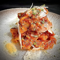 ローマ風トリッパのトマト煮込み