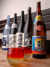 各種カクテル＆酎ハイ、焼酎、日本酒は品揃えも充実！