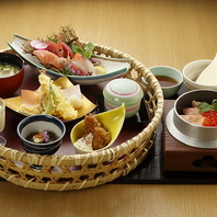 新鮮海鮮と季節の味覚を華やかに楽しんでいただけます！