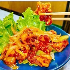 もみじニンニク揚げ.