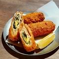 料理メニュー写真&nbsp;名物チーズチキン大葉巻き (3個)