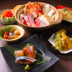 嘉肴萬菜 まるいけ ○いけのコース写真