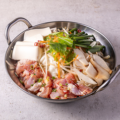 鶏鍋(鶏白湯)