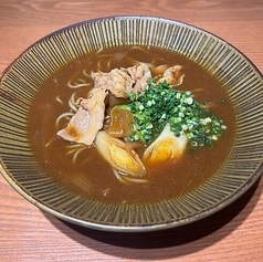 豚カレー南蛮 かけそば