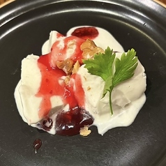 自家製ブルーチーズのアイス