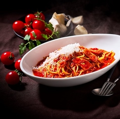 イタリア産トマトのニンニク唐辛子