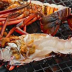 伊勢海老の塩焼き