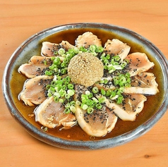 胡麻鶏刺し