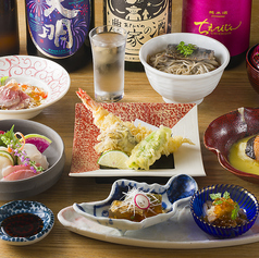 日本酒 みずとりのコース写真