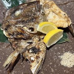 真鯛の兜焼き