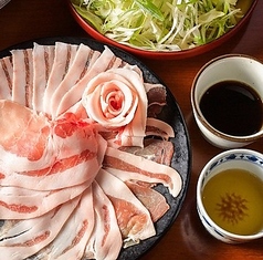 信州ポークのしゃぶしゃぶ鍋