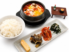 スンドゥブ定食
