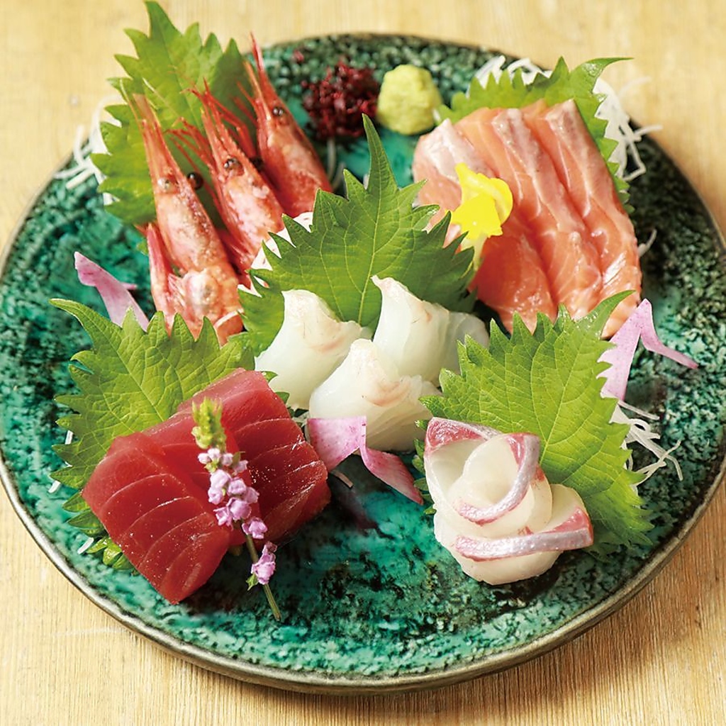 お刺身5種盛り合わせ鮮度抜群★