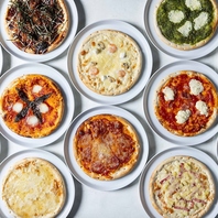 ピザメニュー♪コースのご用意もございます！