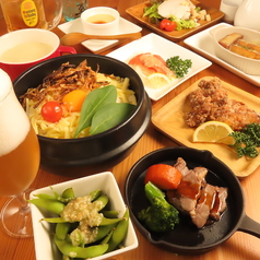 ぽんぽこ亭のコース写真