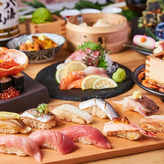大名スシエビス Sushi Oyster Sushi Ebisu Daimyoのコース写真