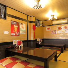 様々な人数に対応可能なお座敷。