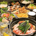 飲み放題付きコースは4000円台からご用意◎旬の味覚をご堪能ください！