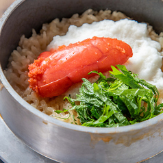 だし炊きごはんの 明太とろろ釜めし