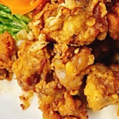 アヒルニンニク炒め.