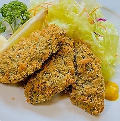 漁師の作ったアジフライ