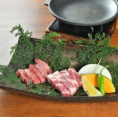 厚切り牛タン&山形豚陶板焼き