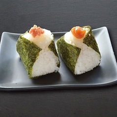 おにぎり2個（梅・味噌・鮭）